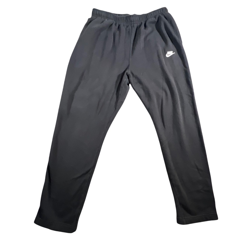 Nike Sportswear Club Fleece Pants Mens 2XL Tall Black Joggers BV2707-010